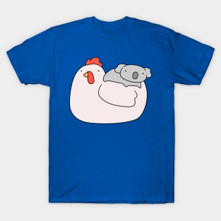 Chicken and Tiny Koala T-Shirt